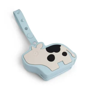 * Done By Deer Silicone Fopspeenhouder Dotti Blue